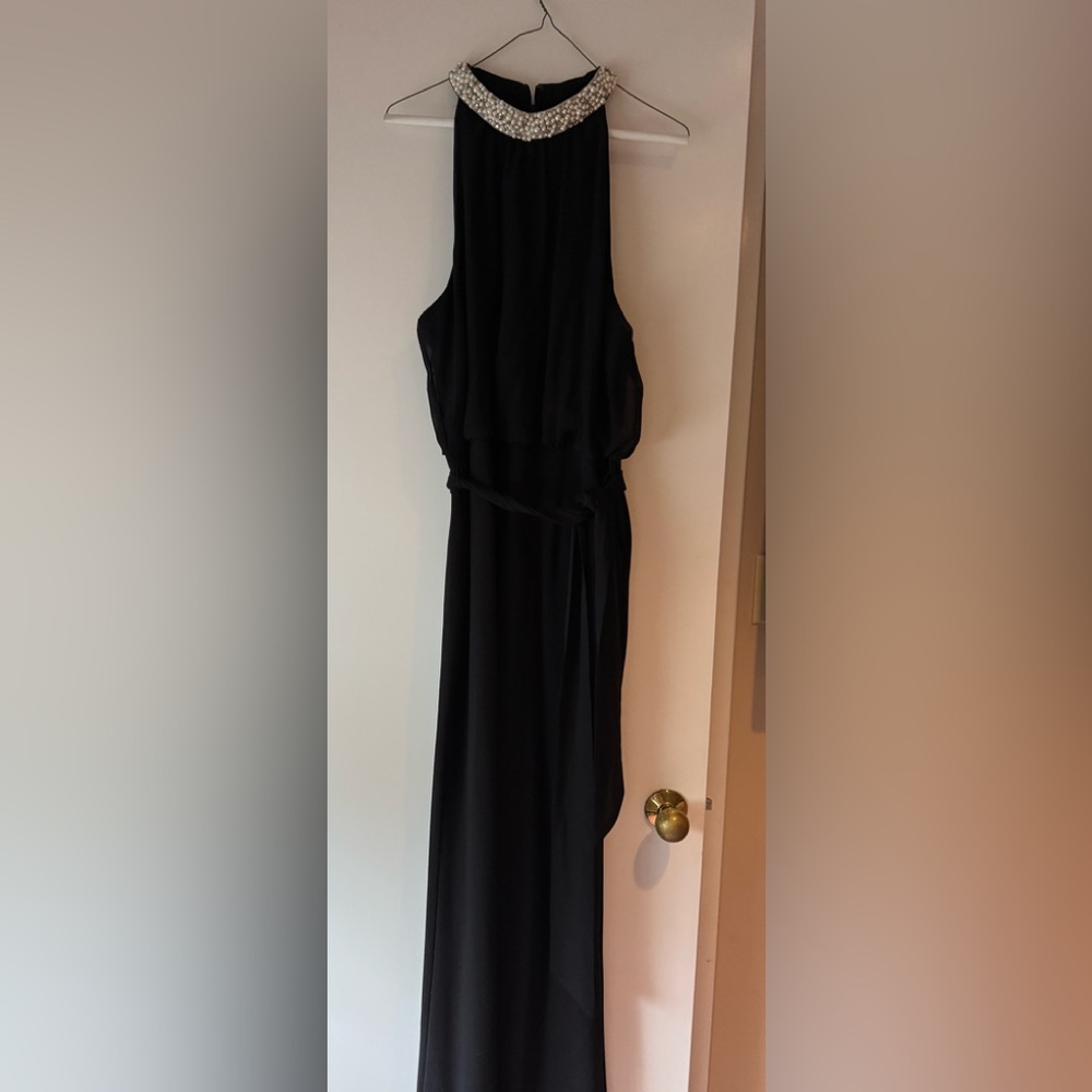 NWT Adrianna Papell crepe jumpsuit
